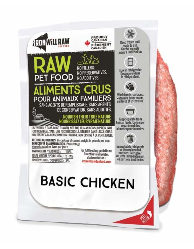 Iron Will Basic Chicken 6lb Box (6 x 1lb)