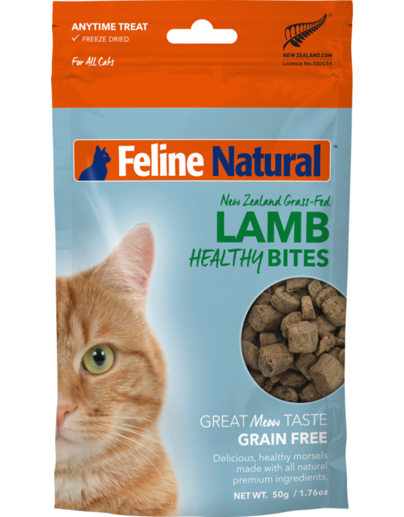 Feline Natural Healthy Cat Lamb Bites 50g