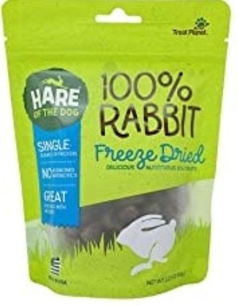 Hare of the Dog Freeze Dried Rabbit Treats 2.25oz