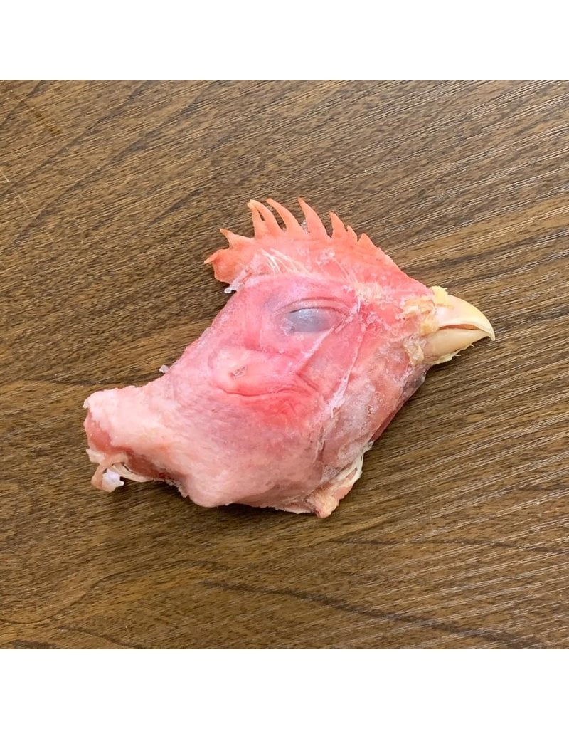 Raw Chicken Heads 6 Pack