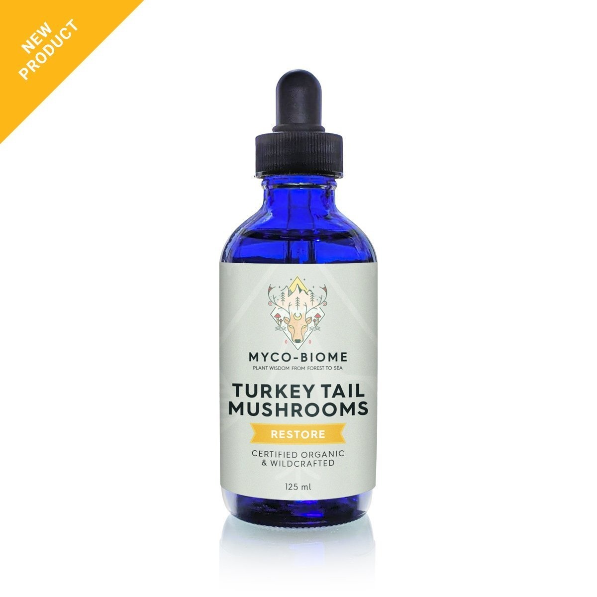 ORGANIC TURKEY TAIL MUSHROOM TINCTURE Back To The Bone