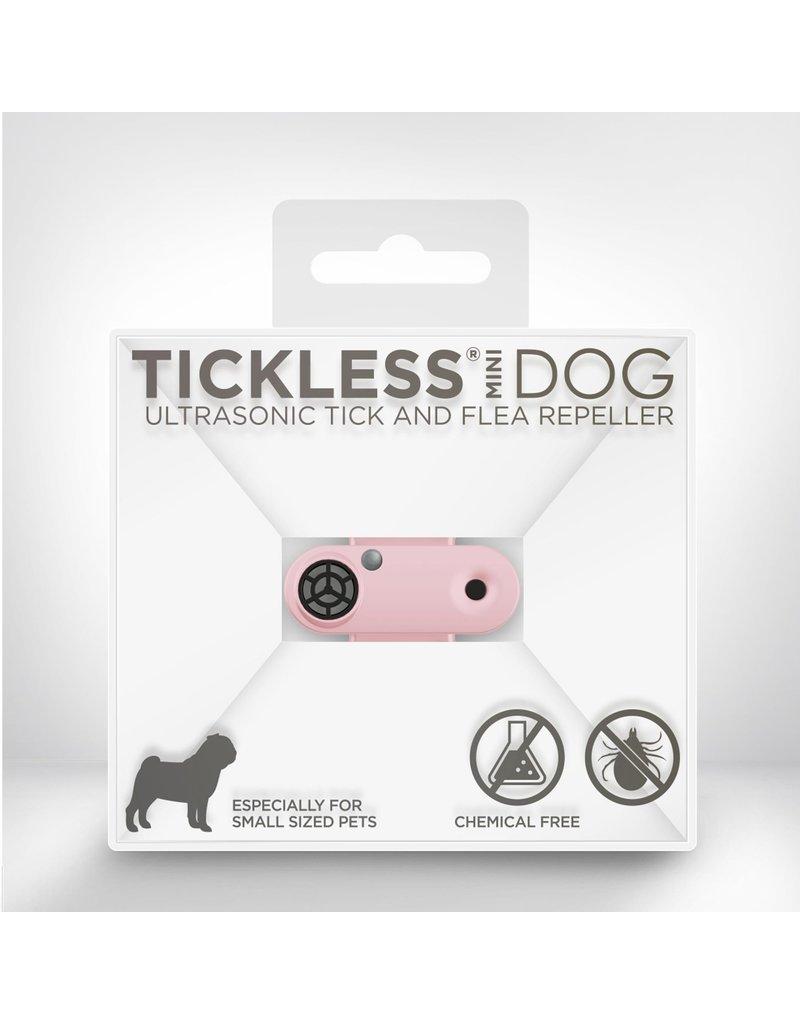 Tickless Ultrasonic Mini Rechargeable Tick Flea Repeller Baby Pink