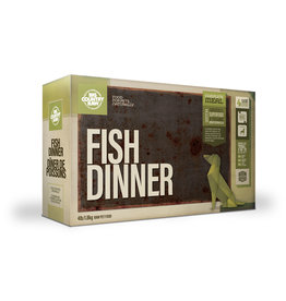 Big Country Raw Fish Dinner 4lb Carton (4 x 1lb)