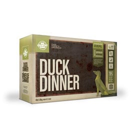 Big Country Raw Duck Dinner 4lb Carton (4 x 1lb)