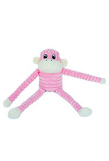 Spencer The Crinkle Monkey Pink Small