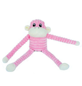 SPENCER THE CRINKLE MONKEY PINK SMALL