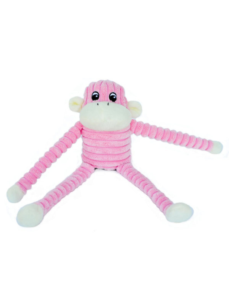 Spencer The Crinkle Monkey Pink Small