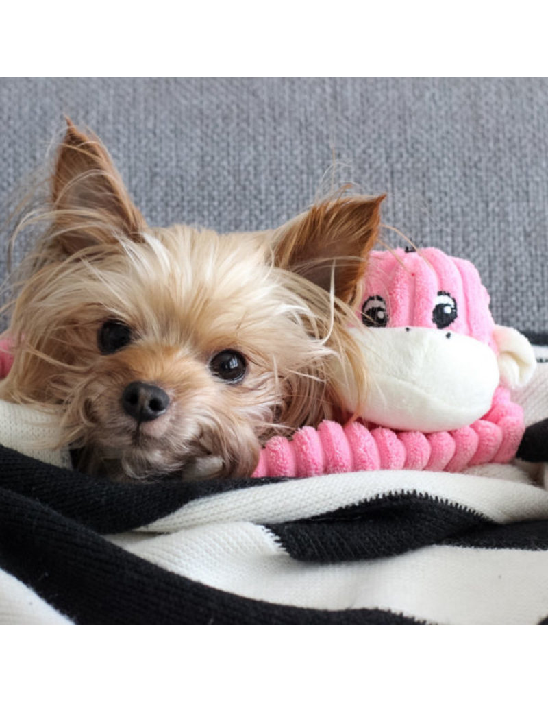 Spencer The Crinkle Monkey Pink Small