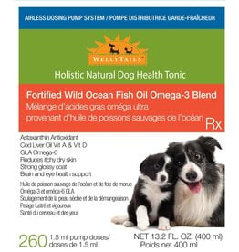 Wellytails Fortified Wild Ocean Fish Oil 400ml