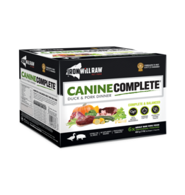 Iron Will Complete Duck & Pork Dinner 6lb Box (12 x 8 oz)