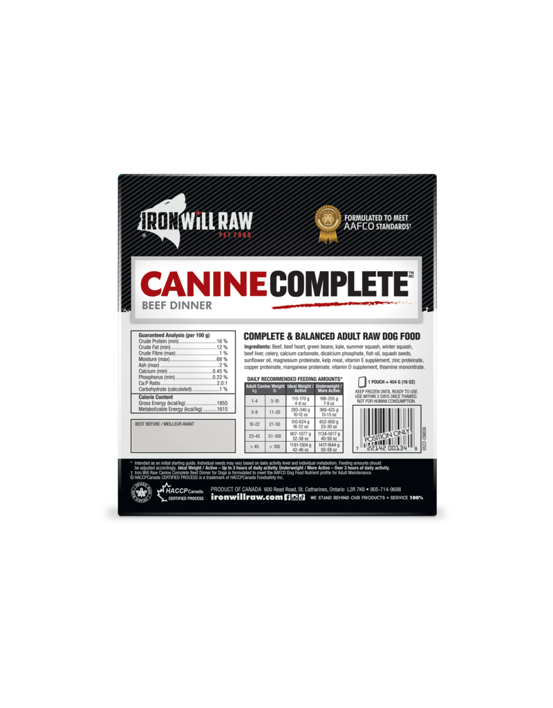 Iron Will Complete Beef Performance Blend