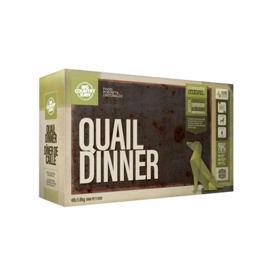 Big Country Raw Quail Dinner Carton (4 x 1lb)