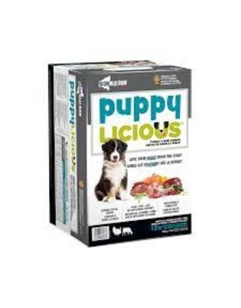 Iron Will Puppylicious Turkey & Beef 12lb Box (12 x 1lb)