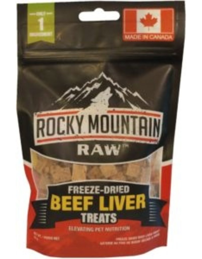 Rocky Mountain Raw Freeze Dried Beef Liver Treats