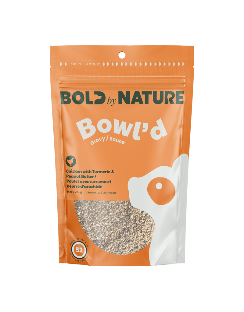 Bold By Nature Bowl'd Gravy Chicken w/ Turmeric & PB 227g