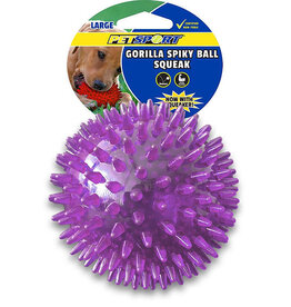 Petsport Gorilla Spiky Ball Squeak Medium 2.8"