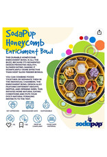 SodaPup eBowl Honeycomb - Yellow