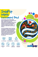 SodaPup eBowl Wave - Blue