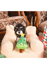 Hugsmart Fuzzy Friends Christmas Tree Dog Toy