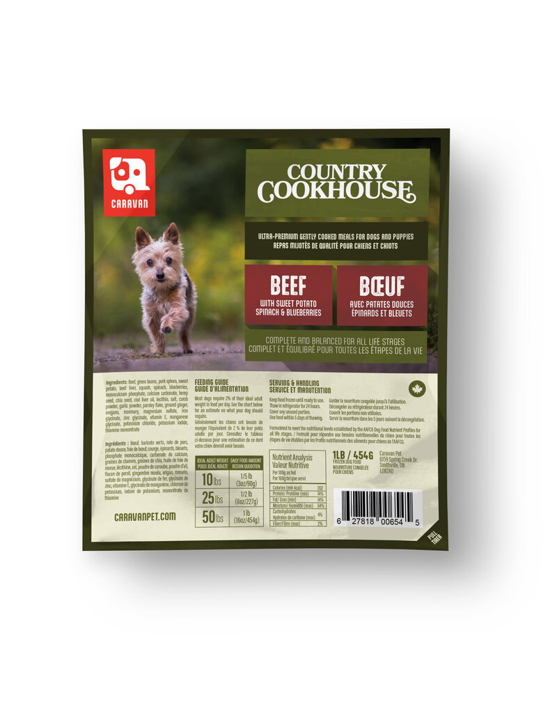 Caravan Country Cookhouse Beef 1lb Pouch