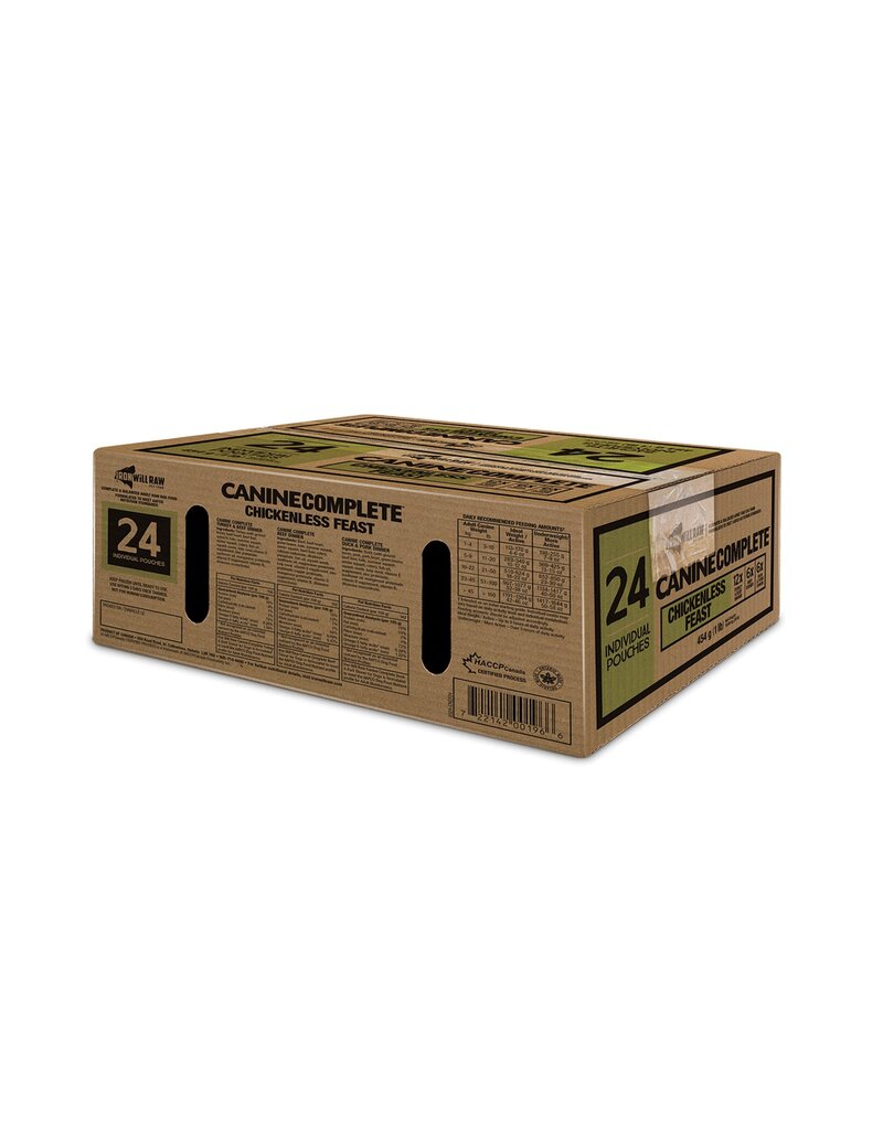Iron Will Complete Chickenless Feast 24lb (24 x 1lb)