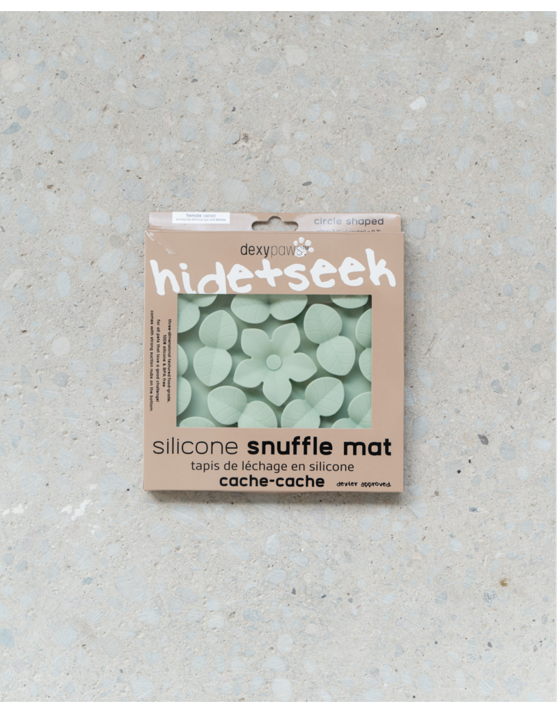 Dexypaws Silicone Snuffle Mat Sage Green