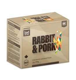 Big Country Raw Fare Game Rabbit w/ Pork 2lb (4 x 8oz)