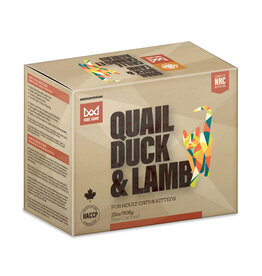 Fare Game Fare Game Quail & Duck w/ Lamb 2lb (4 x 8oz)
