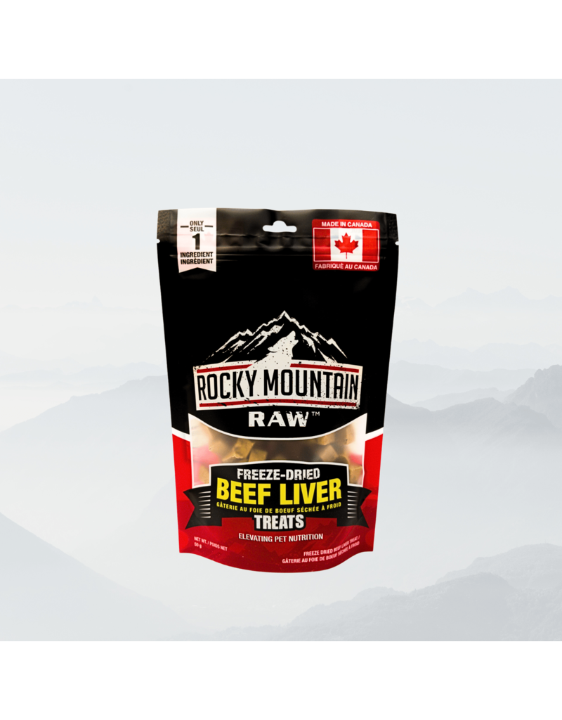 Rocky Mountain Raw Freeze Dried Beef Liver Treats