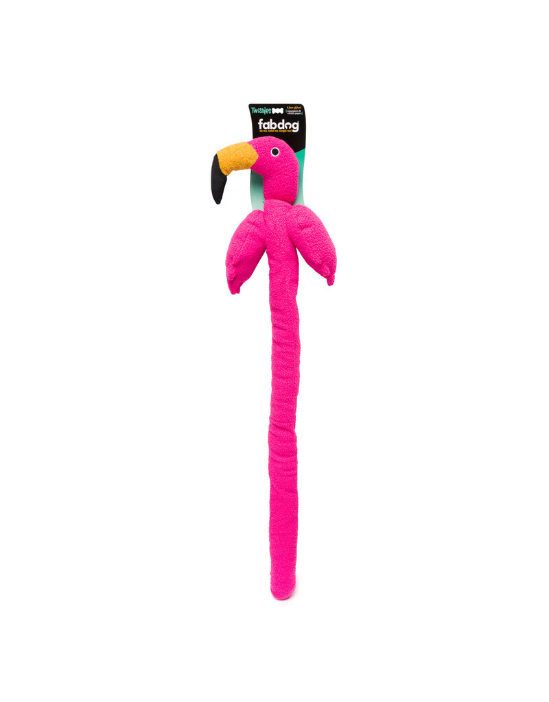 FABDOG Twisty Flamingo