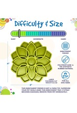 SodaPup eTray Feeder - Mandala - Blue