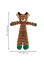 Kong Shakers Holiday Crumples Reindeer XL
