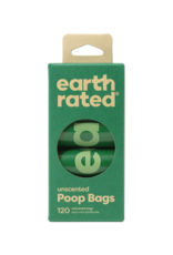 Earth Rated Poop Bag Box 120ct (15 Bags x 8 Rolls)