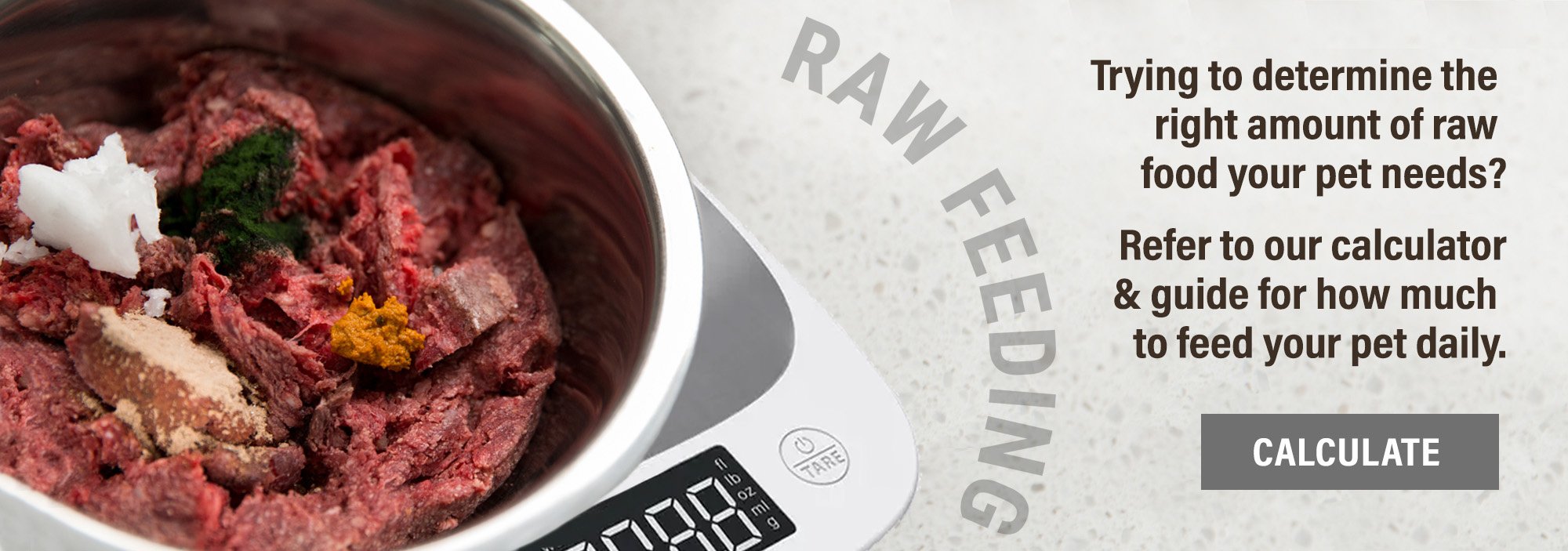 Raw Feeding Calculator