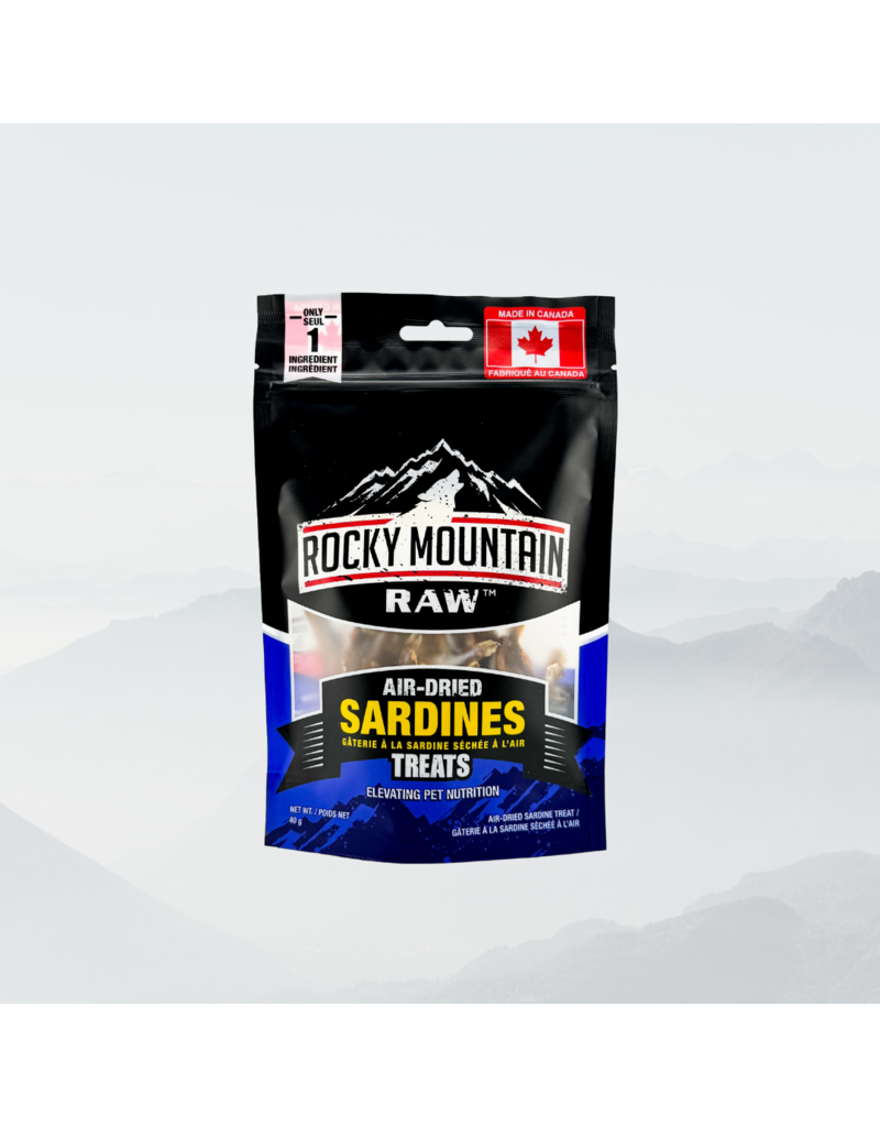 Rocky Mountain Raw Air Dried Sardine Treats 40g