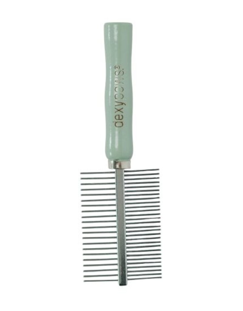 Dexypaws Stainless Steel Double Detangling Comb