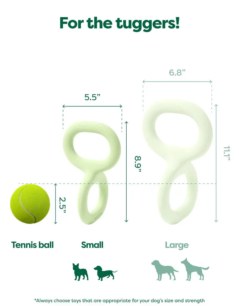 Earth Rated Tug Toy Small