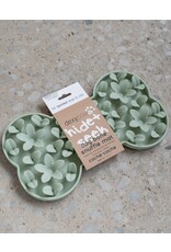 Dexypaws Silicone Snuffle Mat Bone Sage Green
