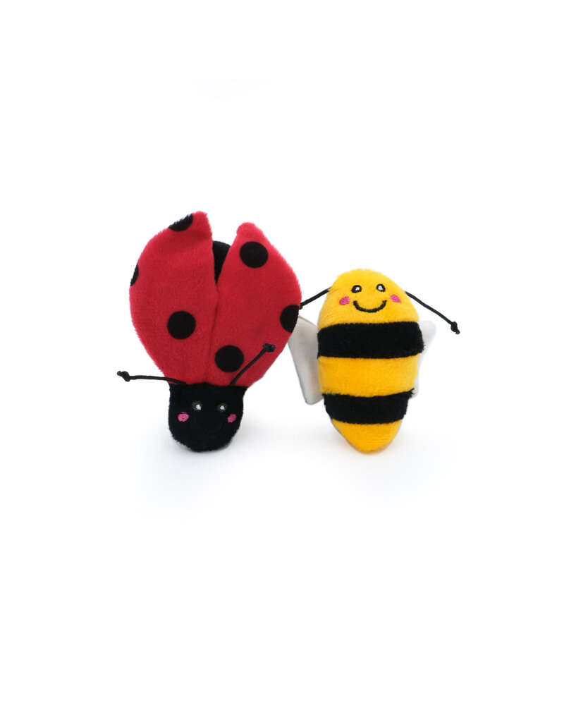 Zippy Claws Ladybug And Bee Cat Toy