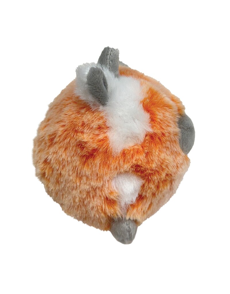 Fuzzy Wuzzy MooMoo Small 3.5" Dog Toy