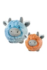 Fuzzy Wuzzy MooMoo Small 3.5" Dog Toy