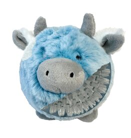 Fuzzy Wuzzy MooMoo Large 4.5" Dog Toy