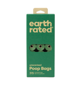 Earth Rated Poop Bag Box 315CT (15 bags x 21 Rolls)