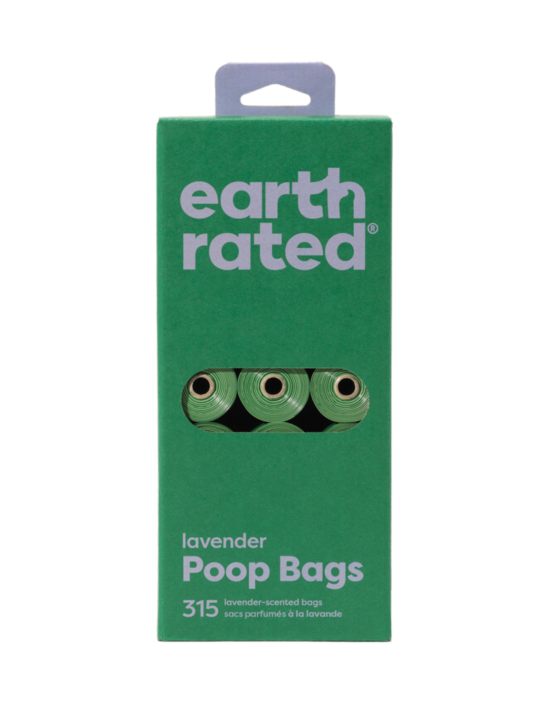 Earth Rated Poop Bag Box 315CT (15 bags x 21 Rolls)