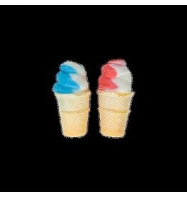 Ice Cream Yogurt Swirl Cone