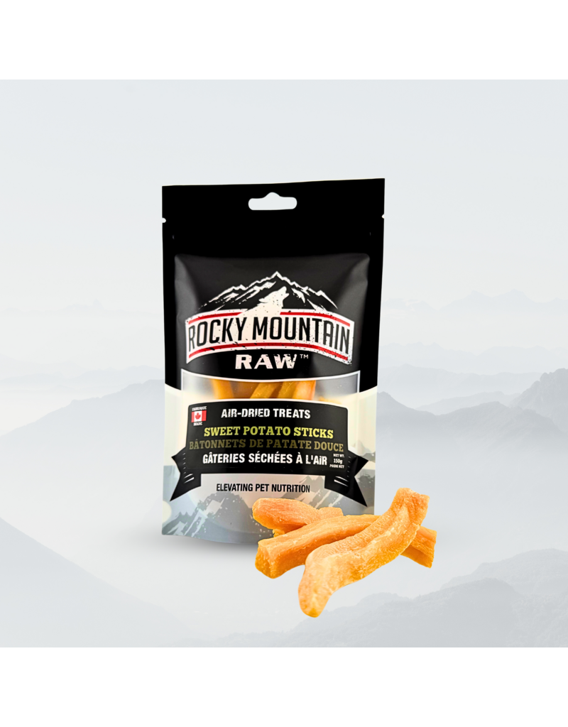 Rocky Mountain Raw Air-Dried Sweet Potato Sticks 150g