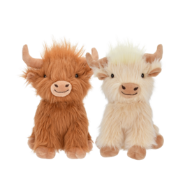 Multipet Highland Cow 8" Brown