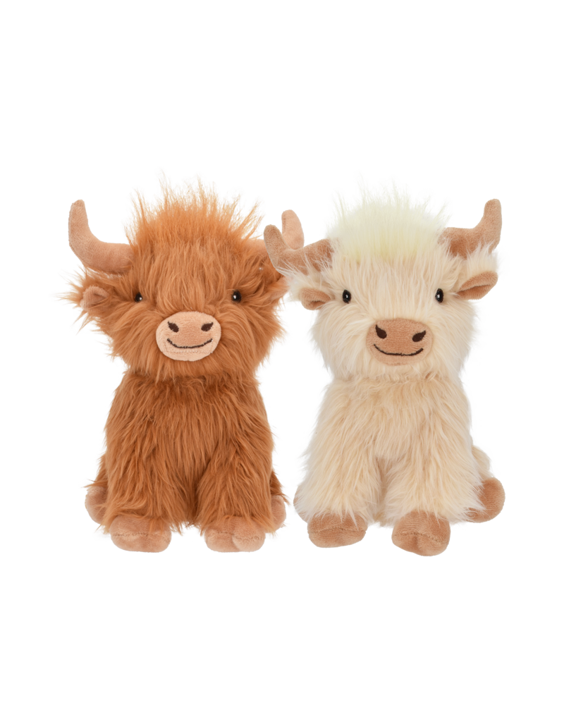 Multipet Highland Cow 8" Brown