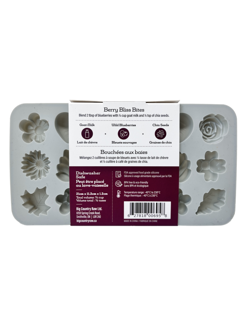 Big Country Raw Frozen Treat Mold Small Grey