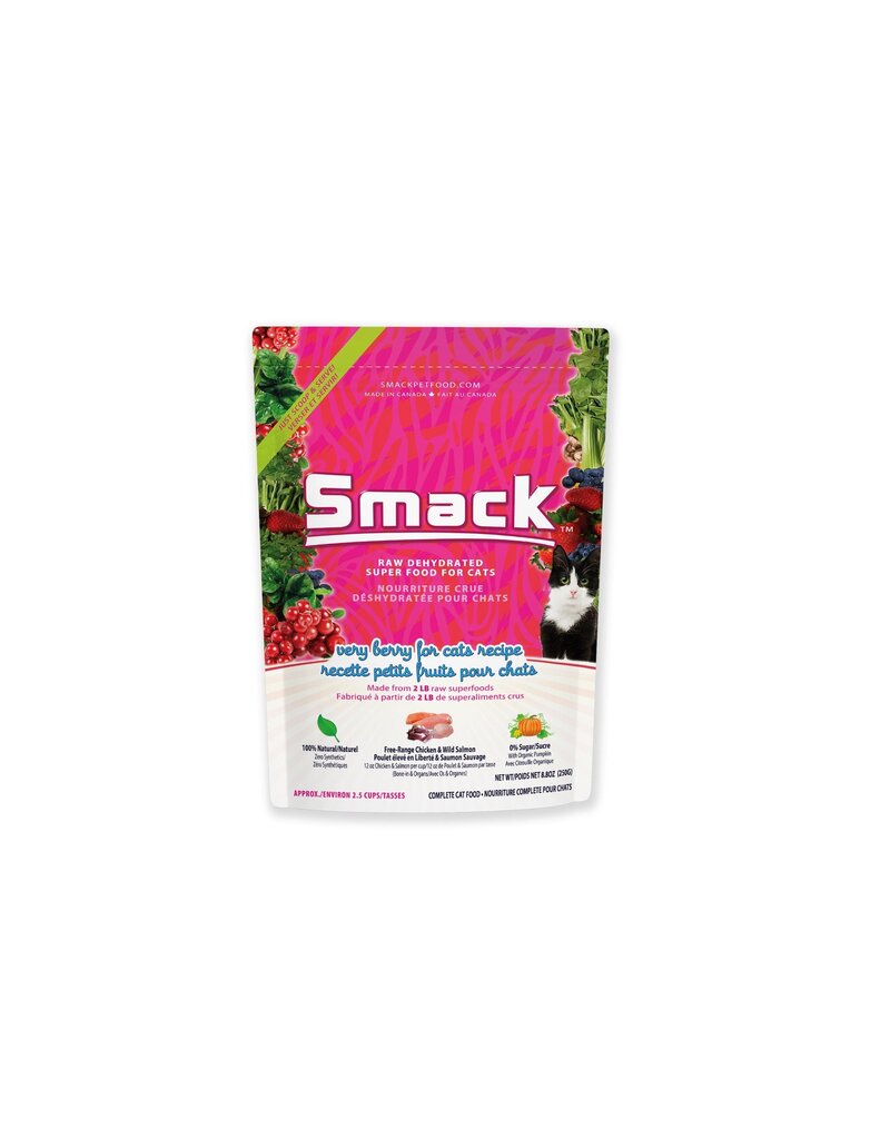 Smack Pet Food Cat Very Berry Dehydrated Raw